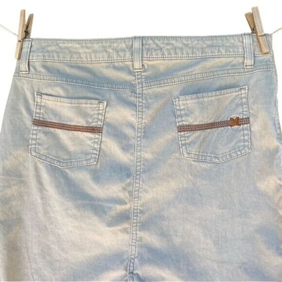 Vintage Hurley Corduroy Kaki Tan Y2K Skirt Size 3 - Picture 9 of 12